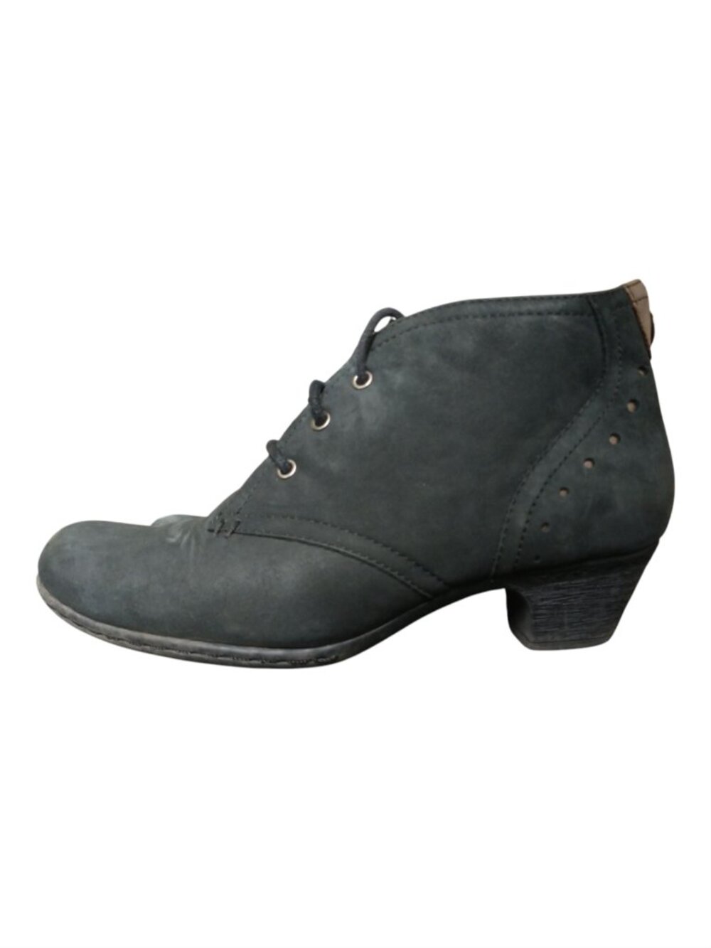 Rockport Cobb Hill Black Leather Ankle Boots – Aria Model (Size 6)